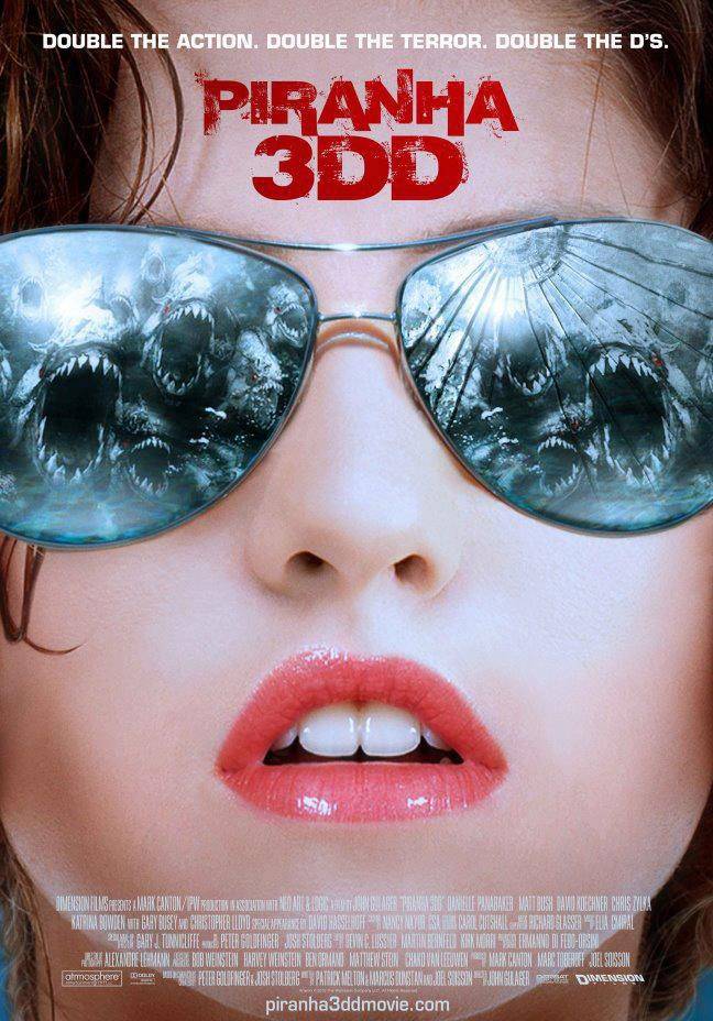 Пираньи 3DD: постер N21900