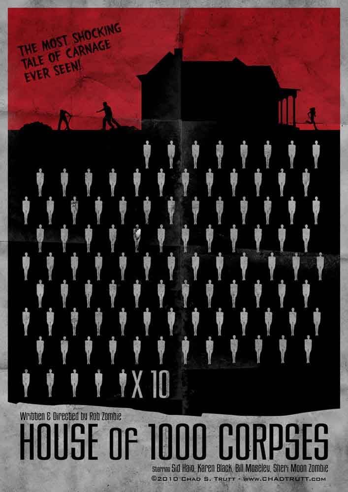 Постер N22893 к фильму Дом 1000 трупов (2003)