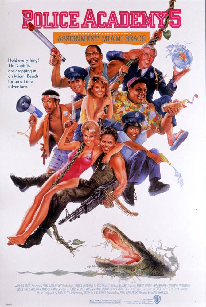 Полицейская академия 5: Место назначения - Майами бич / Police Academy 5: Assignment: Miami Beach (1988) отзывы. Рецензии. Новости кино. Актеры фильма Полицейская академия 5: Место назначения - Майами бич. Отзывы о фильме Полицейская академия 5: Место назначения - Майами бич