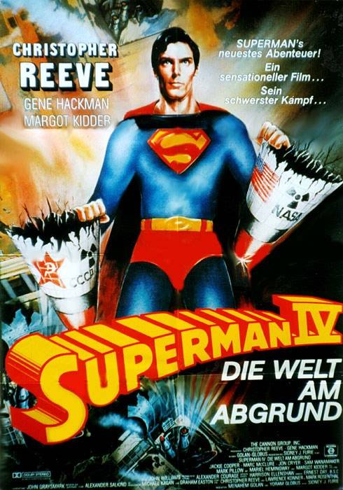 Супермен 4: В поисках мира / Superman IV: The Quest for Peace (1987) отзывы. Рецензии. Новости кино. Актеры фильма Супермен 4: В поисках мира. Отзывы о фильме Супермен 4: В поисках мира