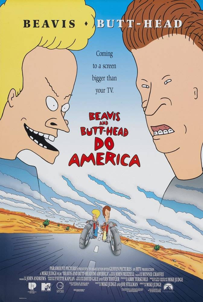Бивис и Батт-Хед уделывают Америку / Beavis and Butt-Head Do America (1996) отзывы. Рецензии. Новости кино. Актеры фильма Бивис и Батт-Хед уделывают Америку. Отзывы о фильме Бивис и Батт-Хед уделывают Америку