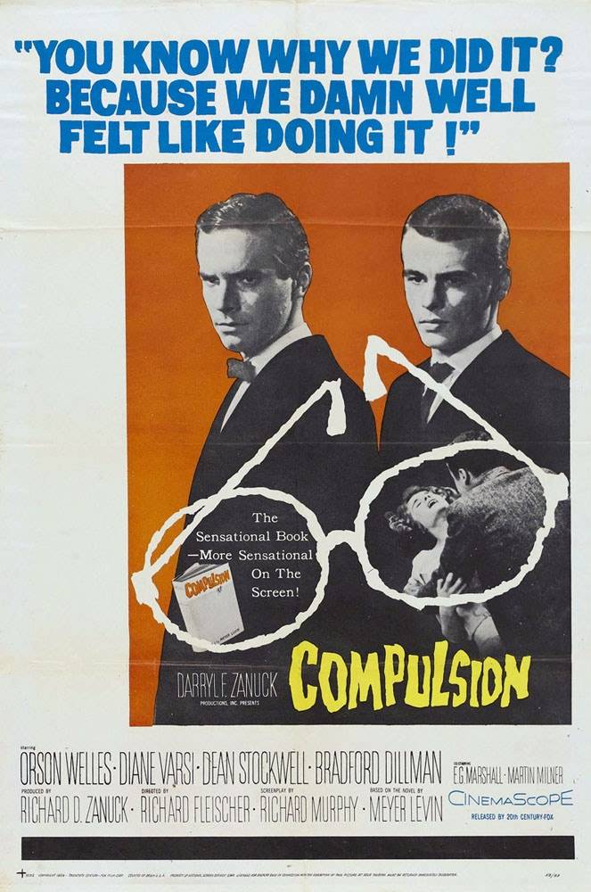 Насилие / Compulsion (1959) отзывы. Рецензии. Новости кино. Актеры фильма Насилие. Отзывы о фильме Насилие
