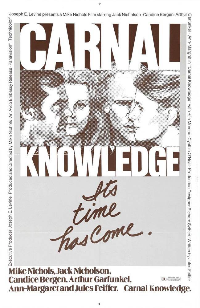 Познание плоти / Carnal Knowledge (1971) отзывы. Рецензии. Новости кино. Актеры фильма Познание плоти. Отзывы о фильме Познание плоти
