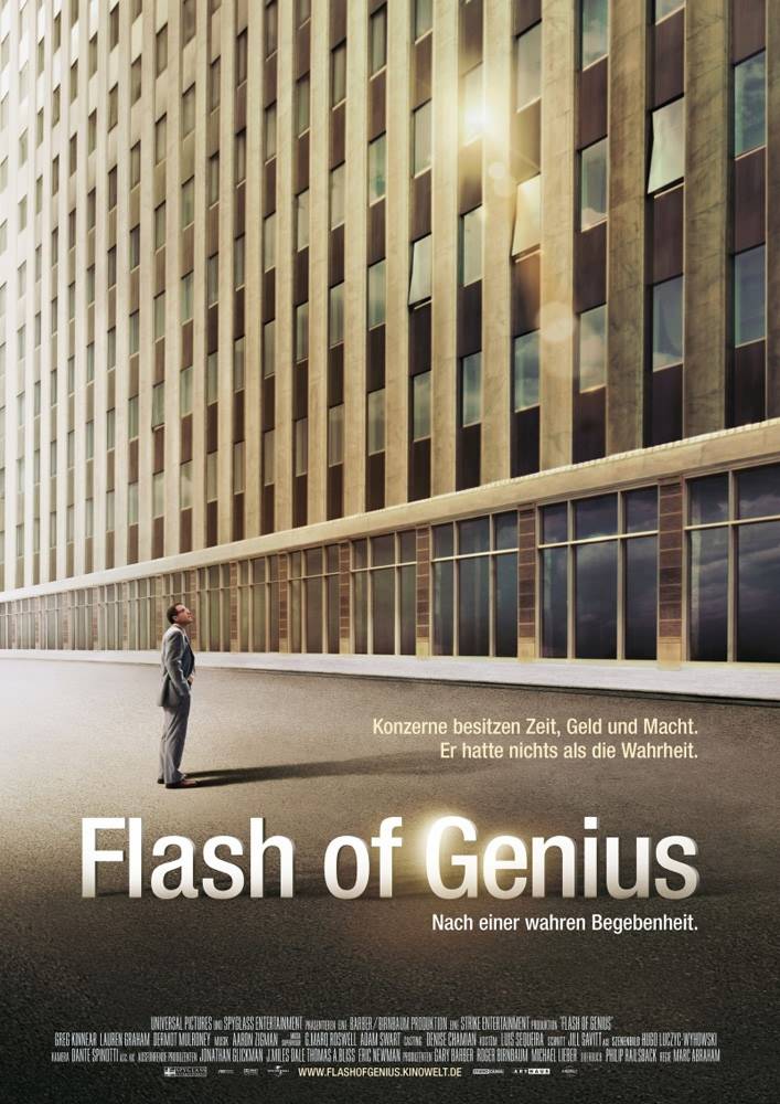 Проблеск гениальности / Flash of Genius (2008) отзывы. Рецензии. Новости кино. Актеры фильма Проблеск гениальности. Отзывы о фильме Проблеск гениальности