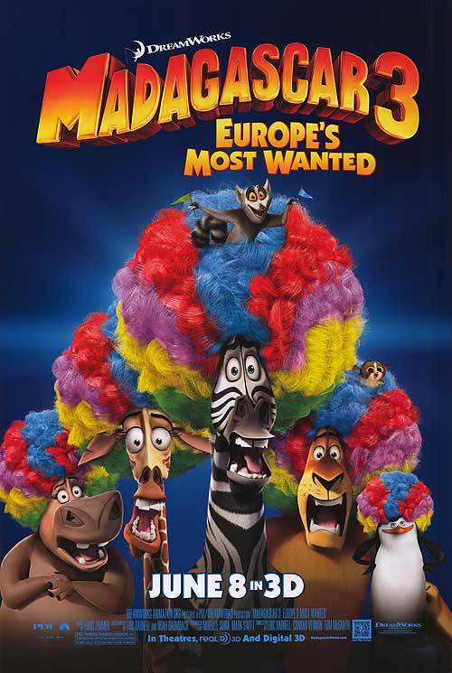 Мадагаскар 3 / Madagascar 3: Europe`s Most Wanted (2012) отзывы. Рецензии. Новости кино. Актеры фильма Мадагаскар 3. Отзывы о фильме Мадагаскар 3