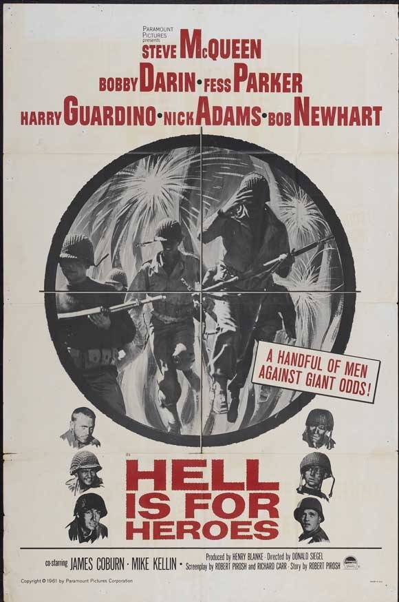 Ад для героев / Hell Is for Heroes (1962) отзывы. Рецензии. Новости кино. Актеры фильма Ад для героев. Отзывы о фильме Ад для героев