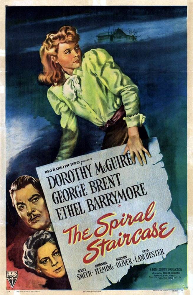 Винтовая лестница / The Spiral Staircase (1945) отзывы. Рецензии. Новости кино. Актеры фильма Винтовая лестница. Отзывы о фильме Винтовая лестница