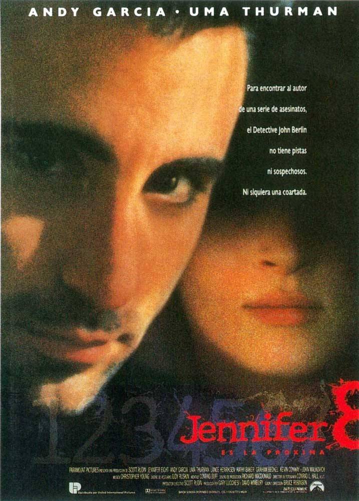 Постер N26605 к фильму Дженнифер 8 (1992)