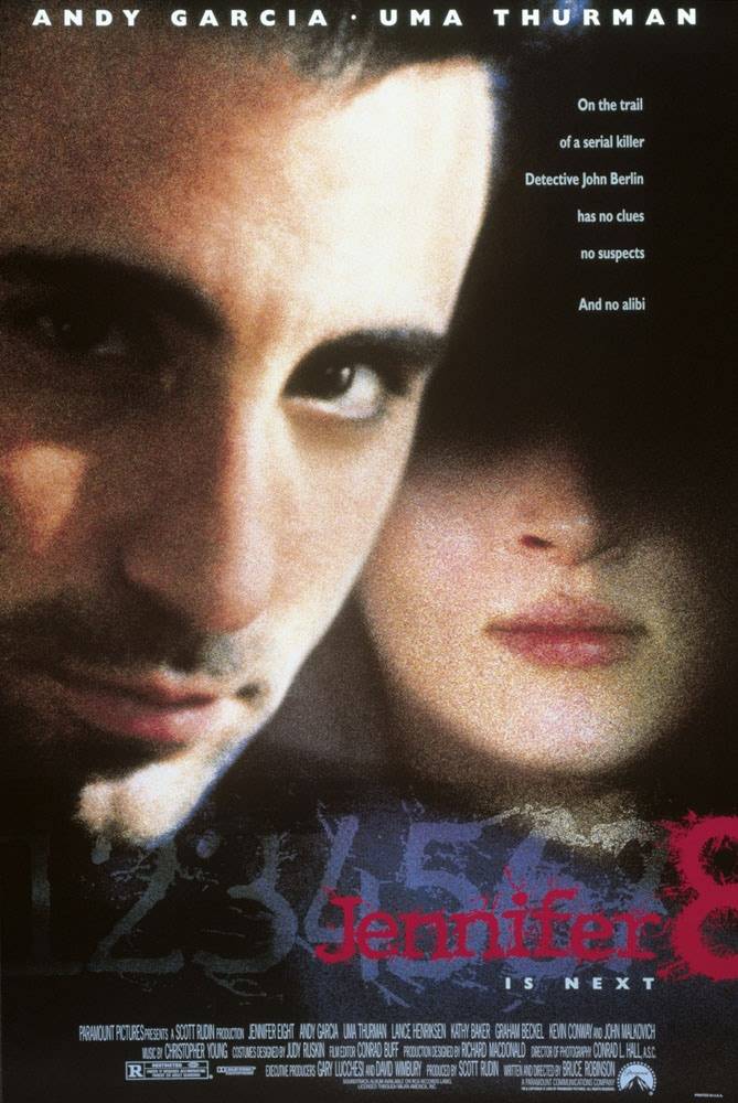 Постер N26607 к фильму Дженнифер 8 (1992)