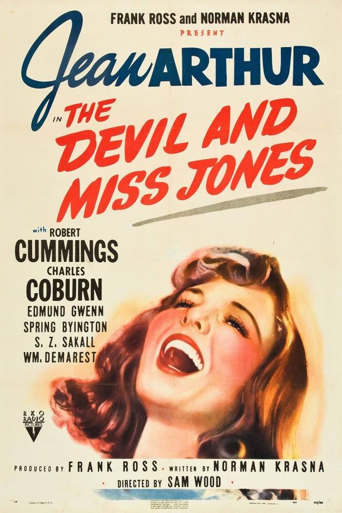 Дьявол и мисс Джонс / The Devil and Miss Jones (1941) отзывы. Рецензии. Новости кино. Актеры фильма Дьявол и мисс Джонс. Отзывы о фильме Дьявол и мисс Джонс