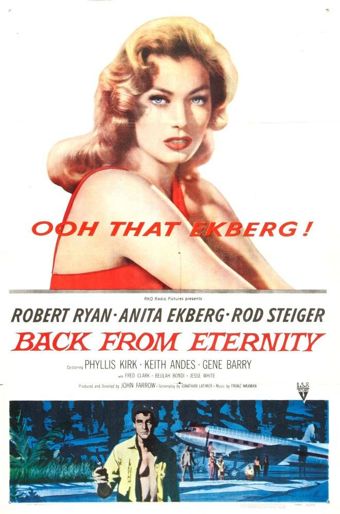 Из вечности / Back from Eternity (1956) отзывы. Рецензии. Новости кино. Актеры фильма Из вечности. Отзывы о фильме Из вечности