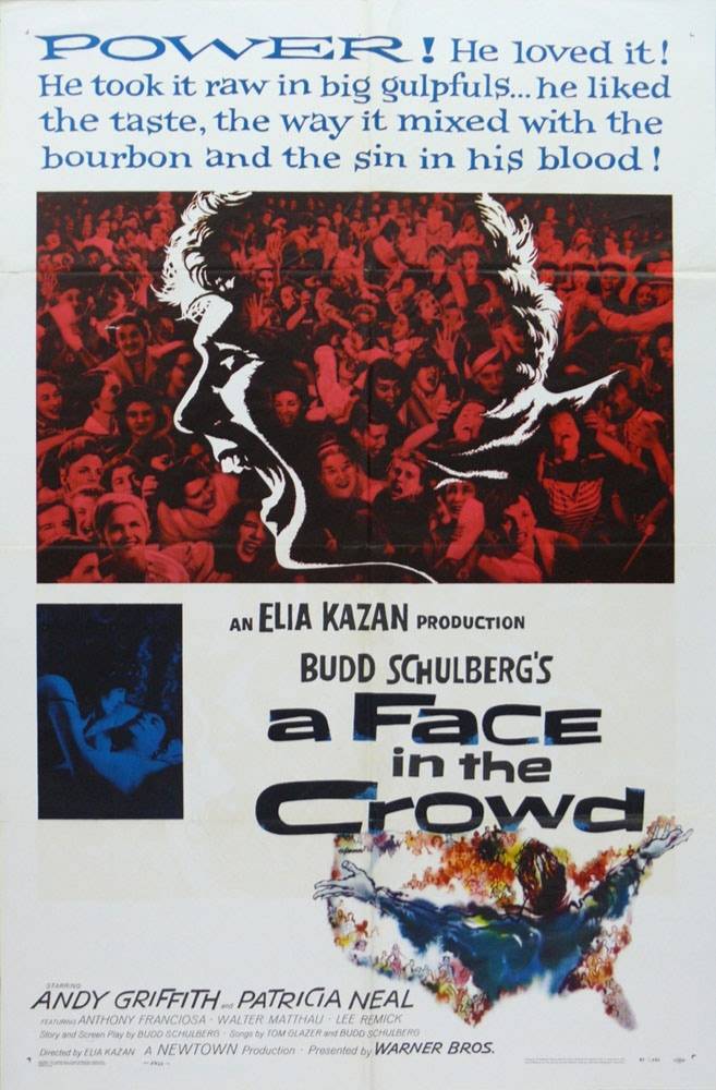 Лицо в толпе / A Face in the Crowd (1957) отзывы. Рецензии. Новости кино. Актеры фильма Лицо в толпе. Отзывы о фильме Лицо в толпе