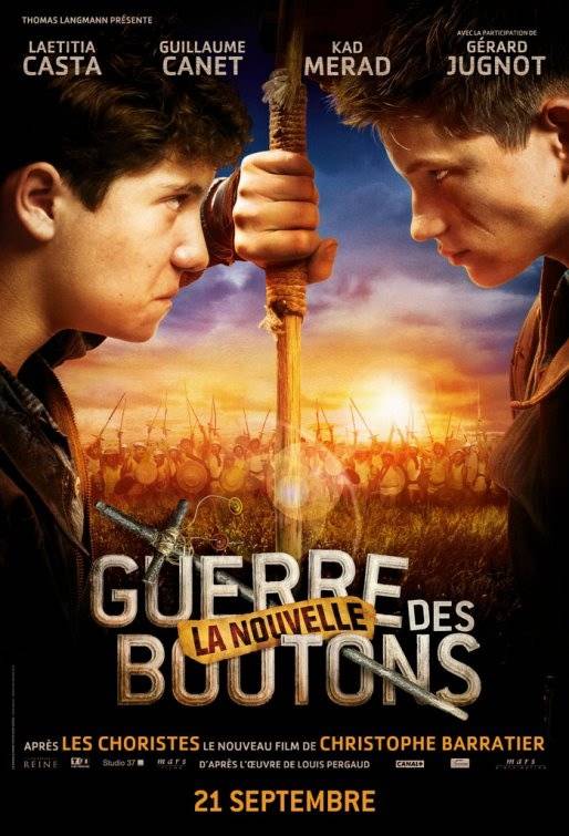 Новая война пуговиц / La nouvelle guerre des boutons (2011) отзывы. Рецензии. Новости кино. Актеры фильма Новая война пуговиц. Отзывы о фильме Новая война пуговиц