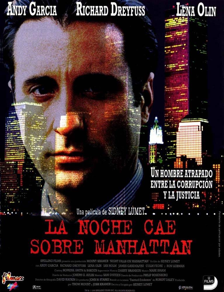 Ночь над Манхэттеном / Night Falls on Manhattan (1996) отзывы. Рецензии. Новости кино. Актеры фильма Ночь над Манхэттеном. Отзывы о фильме Ночь над Манхэттеном