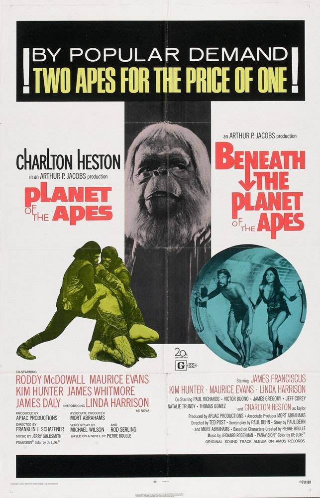 Под планетой обезьян: постер N26833