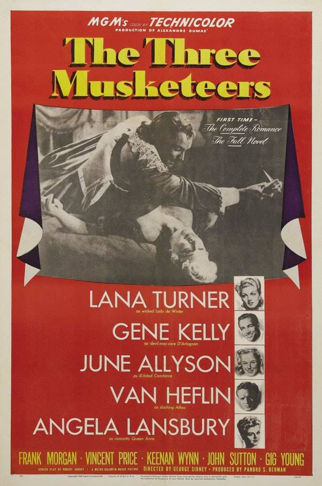 Три мушкетера / The Three Musketeers (1948) отзывы. Рецензии. Новости кино. Актеры фильма Три мушкетера. Отзывы о фильме Три мушкетера