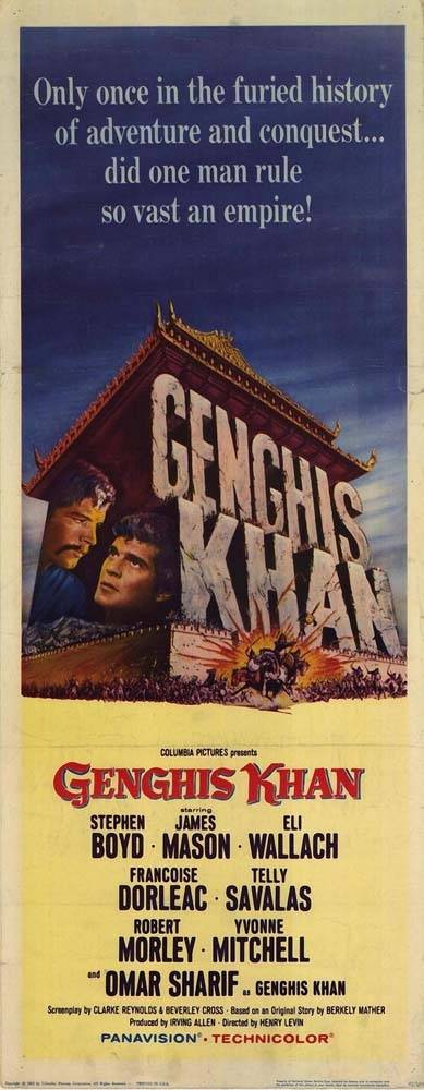 Постер N27011 к фильму Чингиз Хан (1965)