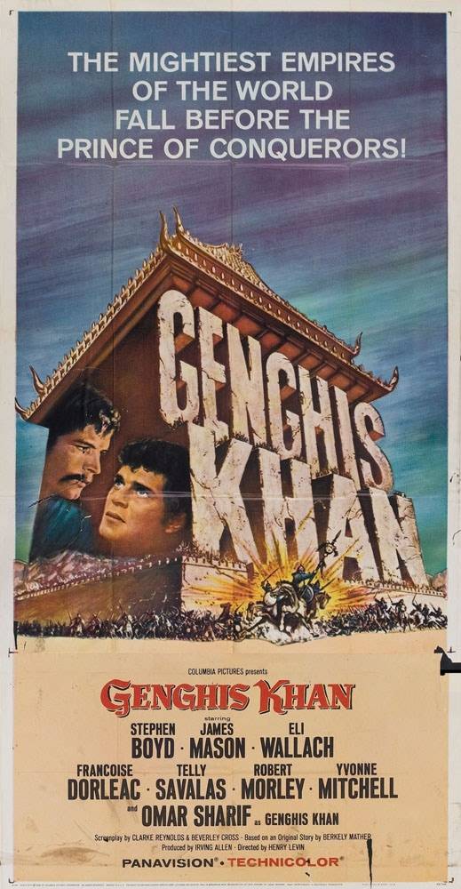 Постер N27012 к фильму Чингиз Хан (1965)