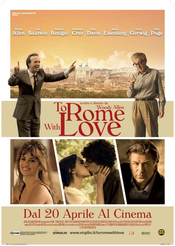 Римские приключения / To Rome with Love (2012) отзывы. Рецензии. Новости кино. Актеры фильма Римские приключения. Отзывы о фильме Римские приключения