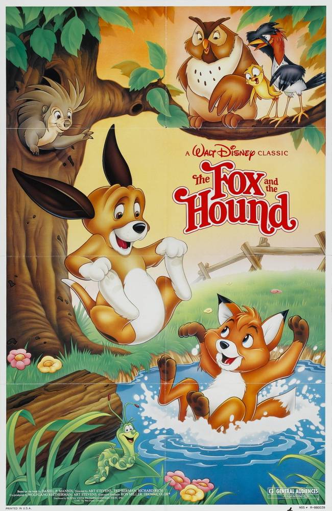 Лис и пес / The Fox and the Hound (1981) отзывы. Рецензии. Новости кино. Актеры фильма Лис и пес. Отзывы о фильме Лис и пес