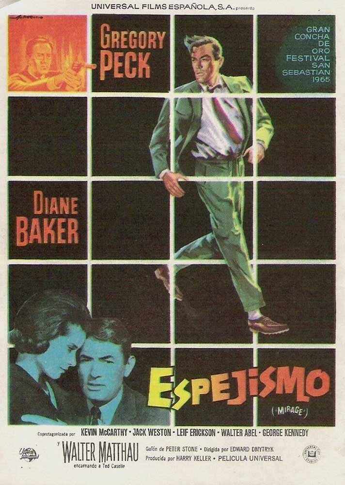 Постер N28004 к фильму Мираж (1965)