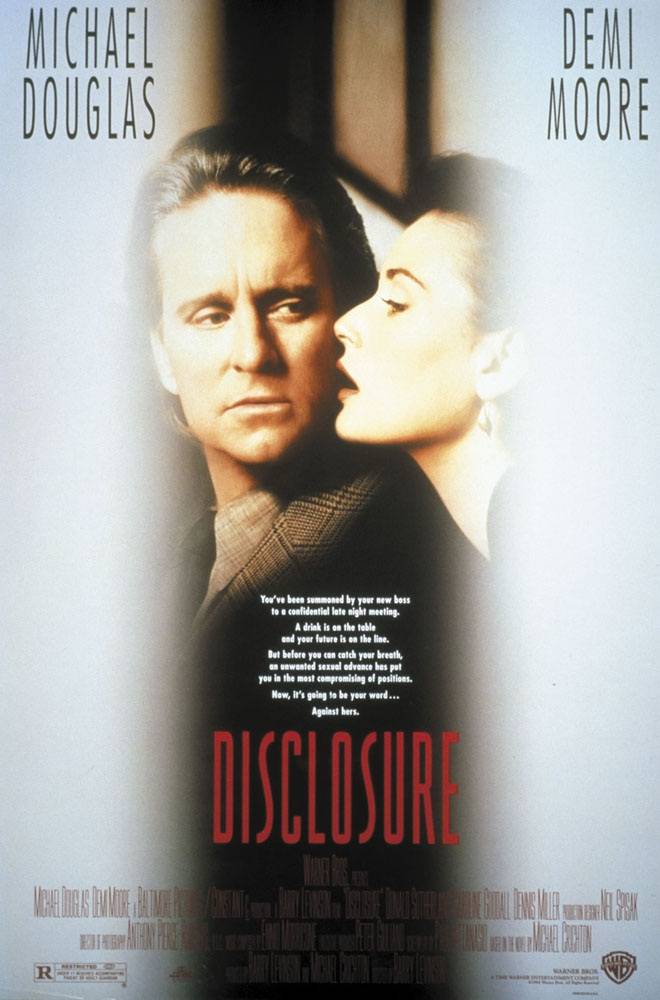 Разоблачение / Disclosure (1994) отзывы. Рецензии. Новости кино. Актеры фильма Разоблачение. Отзывы о фильме Разоблачение