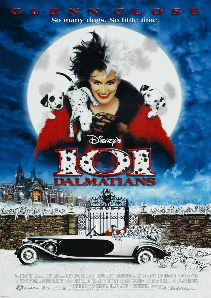 101 далматинец / 101 Dalmatians (1996) отзывы. Рецензии. Новости кино. Актеры фильма 101 далматинец. Отзывы о фильме 101 далматинец