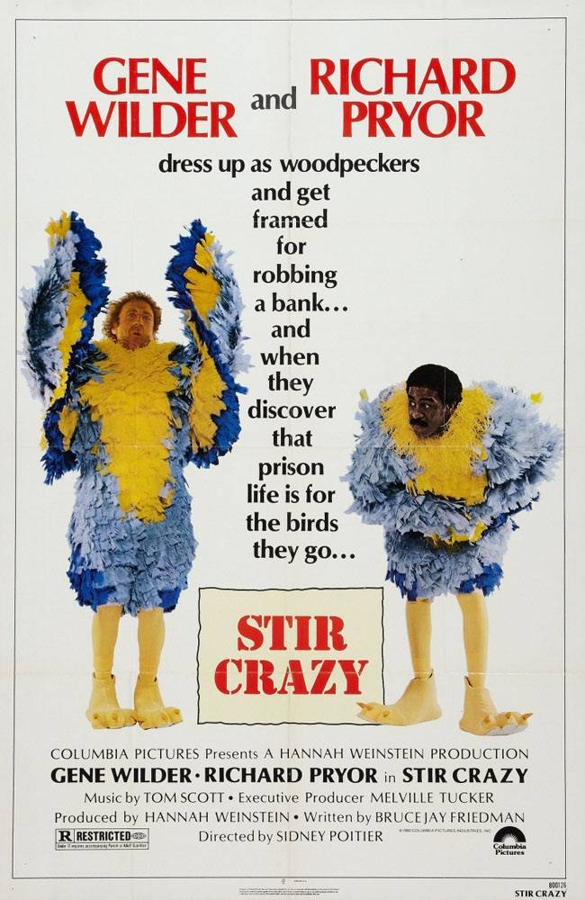 Буйно помешанные / Stir Crazy (1980) отзывы. Рецензии. Новости кино. Актеры фильма Буйно помешанные. Отзывы о фильме Буйно помешанные