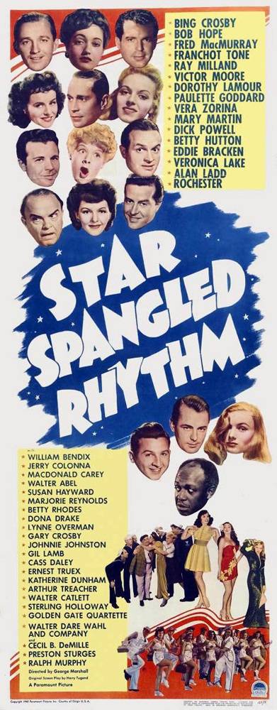 Постер N29425 к фильму Звездно-полосатый ритм (1942)