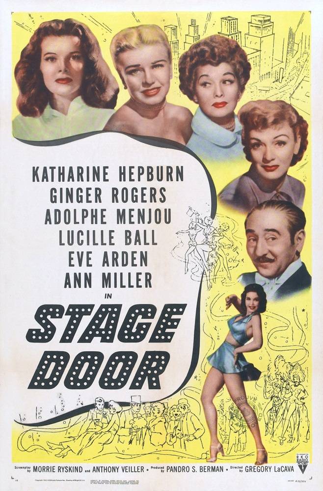 Дверь на сцену / Stage Door (1937) отзывы. Рецензии. Новости кино. Актеры фильма Дверь на сцену. Отзывы о фильме Дверь на сцену
