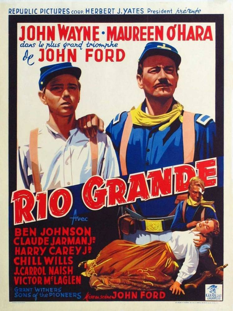 Рио Гранде / Rio Grande (1950) отзывы. Рецензии. Новости кино. Актеры фильма Рио Гранде. Отзывы о фильме Рио Гранде