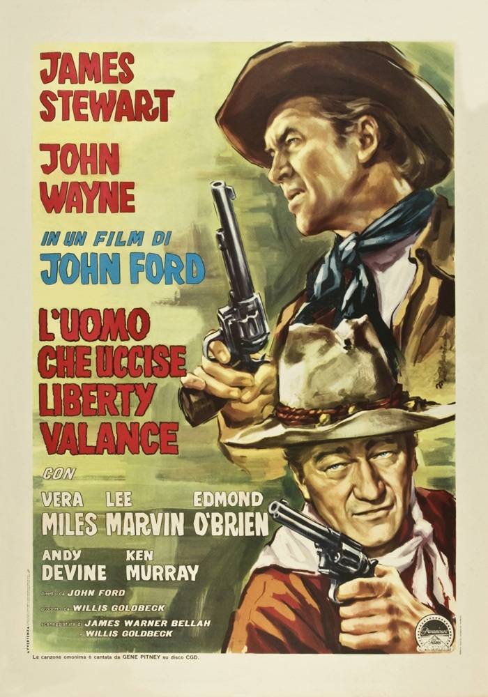 Человек, который застрелил Либерти Вэлланса / The Man Who Shot Liberty Valance (1962) отзывы. Рецензии. Новости кино. Актеры фильма Человек, который застрелил Либерти Вэлланса. Отзывы о фильме Человек, который застрелил Либерти Вэлланса