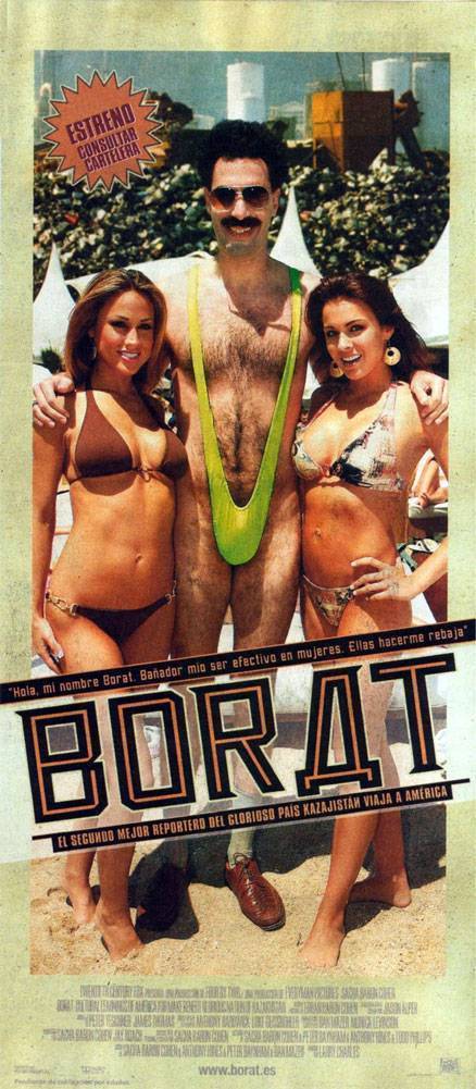 Постер N2906 к фильму Борат (2006)