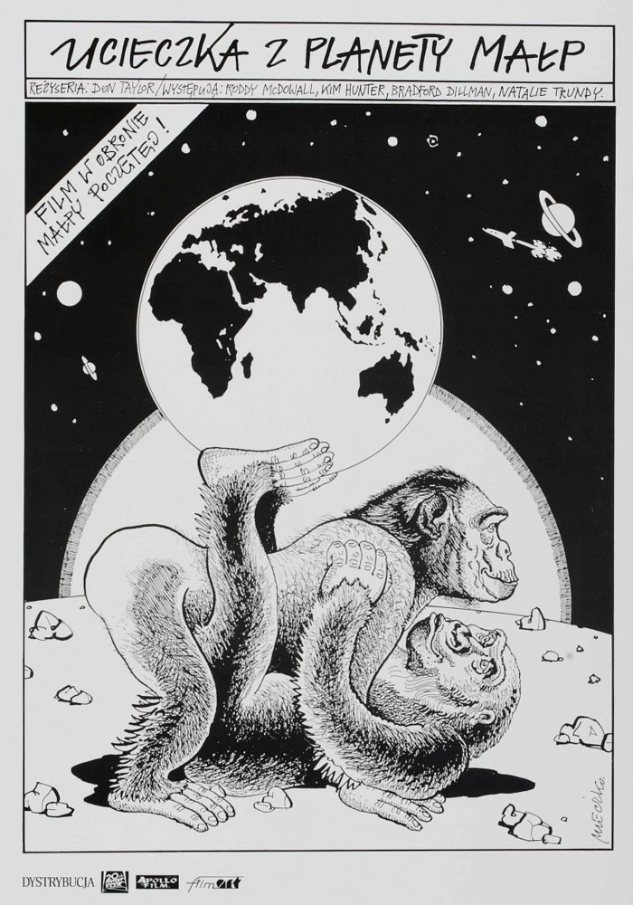 Бегство с планеты обезьян: постер N32876
