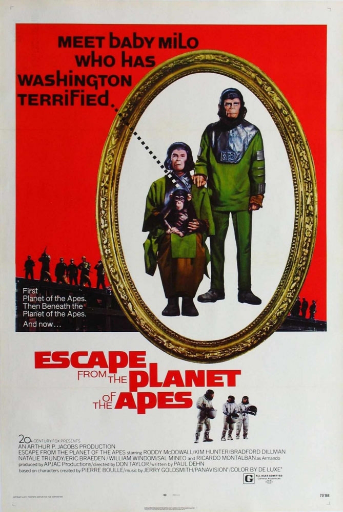 Бегство с планеты обезьян: постер N32877