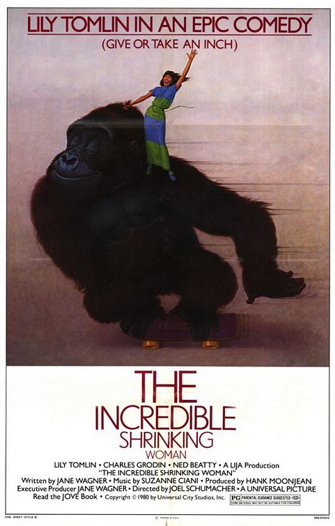 Невероятно усохшая женщина / The Incredible Shrinking Woman (1981) отзывы. Рецензии. Новости кино. Актеры фильма Невероятно усохшая женщина. Отзывы о фильме Невероятно усохшая женщина