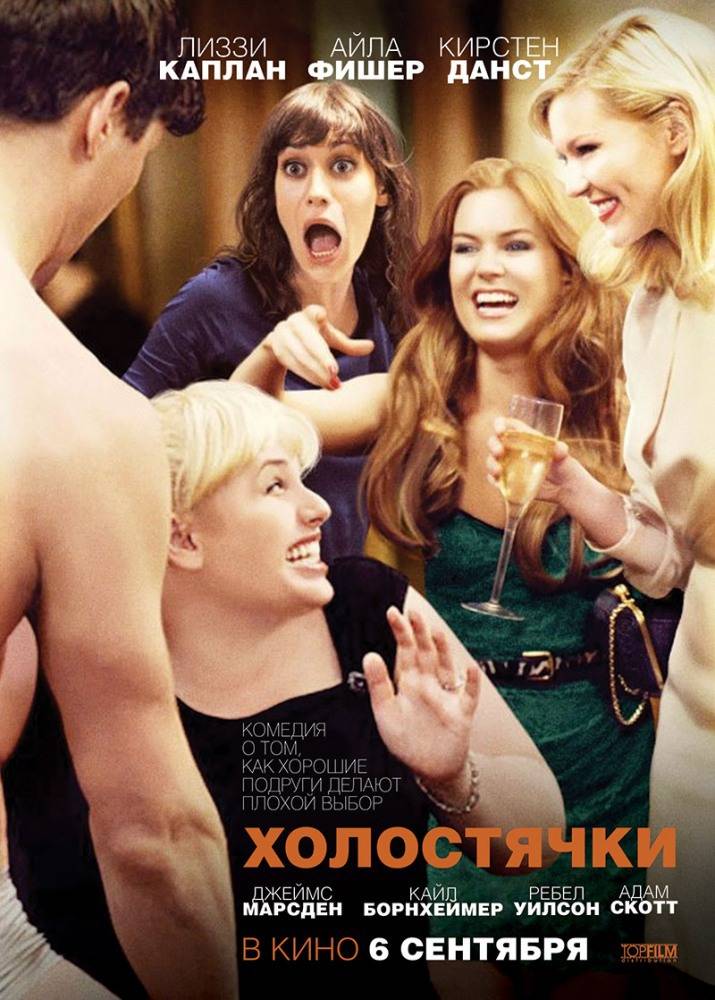 Холостячки / Bachelorette (2012) отзывы. Рецензии. Новости кино. Актеры фильма Холостячки. Отзывы о фильме Холостячки