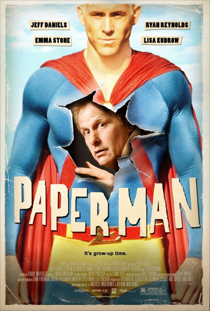 Бумажный человек / Paper Man (2009) отзывы. Рецензии. Новости кино. Актеры фильма Бумажный человек. Отзывы о фильме Бумажный человек