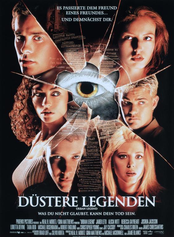 Городские легенды / Urban Legend (1998) отзывы. Рецензии. Новости кино. Актеры фильма Городские легенды. Отзывы о фильме Городские легенды