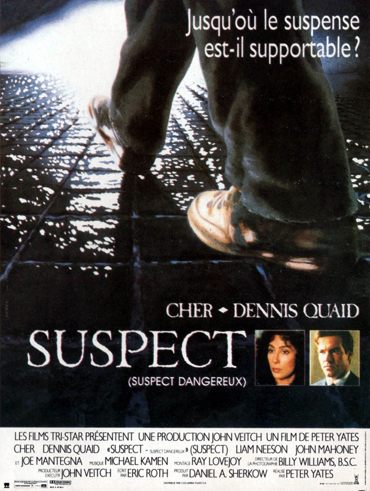 Подозреваемый / Suspect (1987) отзывы. Рецензии. Новости кино. Актеры фильма Подозреваемый. Отзывы о фильме Подозреваемый