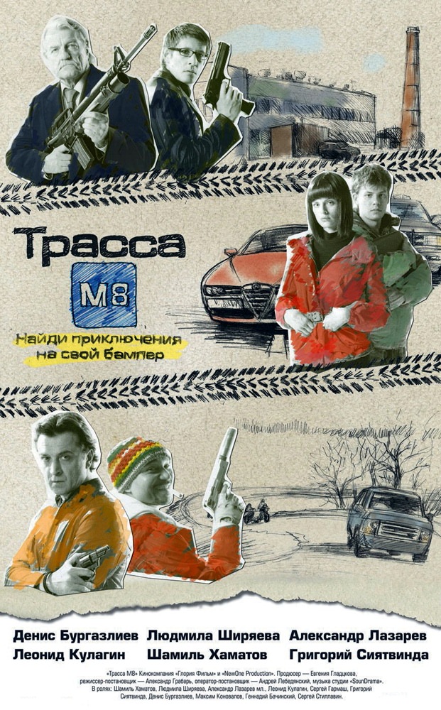 Постер N34656 к фильму Трасса М8 (2008)