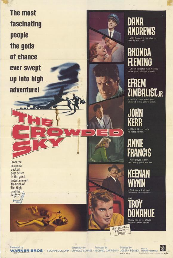 Постер N36240 к фильму The Crowded Sky (1960)