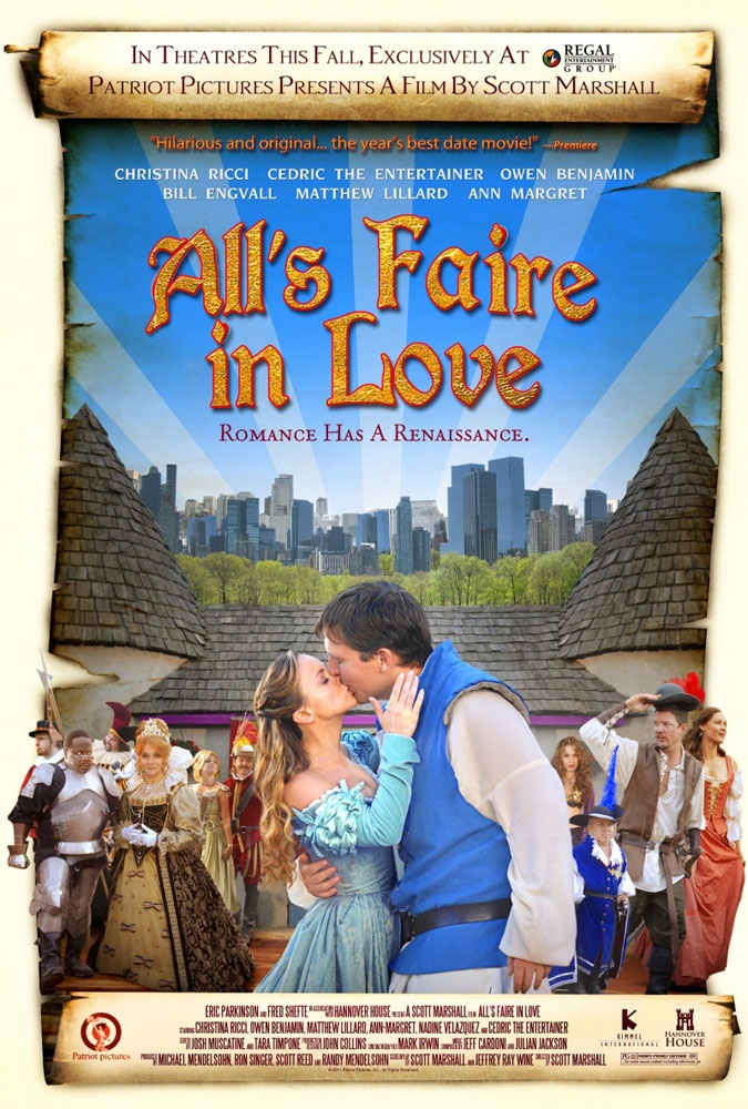 В любви все средства хороши / All`s Faire in Love (2009) отзывы. Рецензии. Новости кино. Актеры фильма В любви все средства хороши. Отзывы о фильме В любви все средства хороши