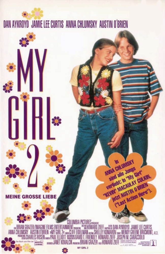 Вперед в прошлое / My Girl 2 (1994) отзывы. Рецензии. Новости кино. Актеры фильма Вперед в прошлое. Отзывы о фильме Вперед в прошлое