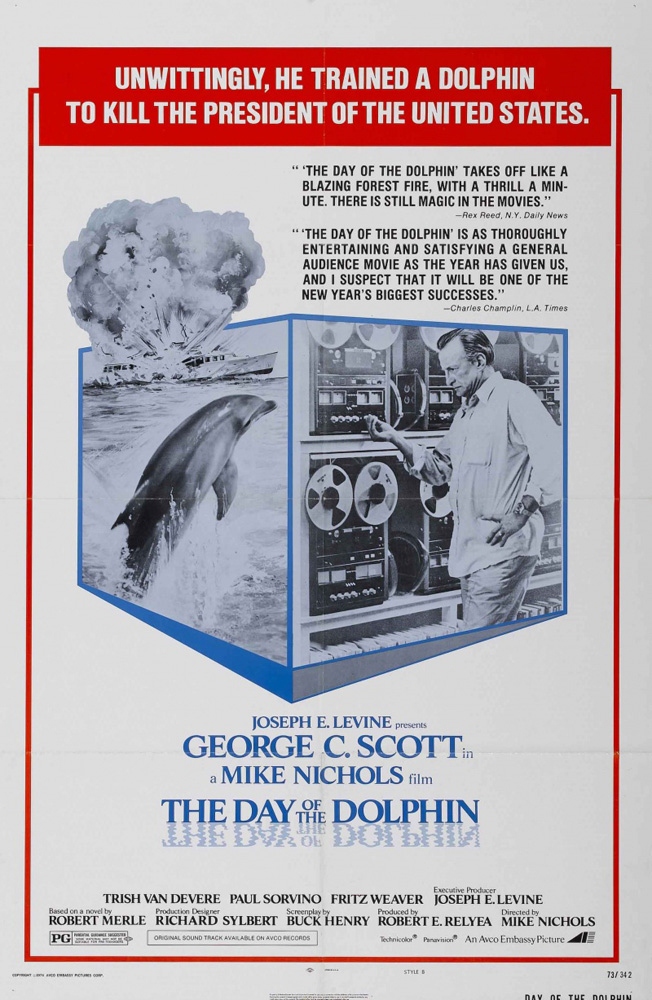 День дельфина / The Day of the Dolphin (1973) отзывы. Рецензии. Новости кино. Актеры фильма День дельфина. Отзывы о фильме День дельфина