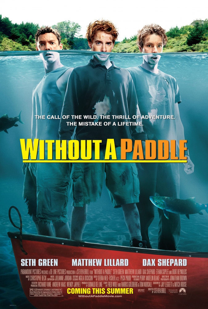 Трое в каноэ / Without a Paddle (2004) отзывы. Рецензии. Новости кино. Актеры фильма Трое в каноэ. Отзывы о фильме Трое в каноэ