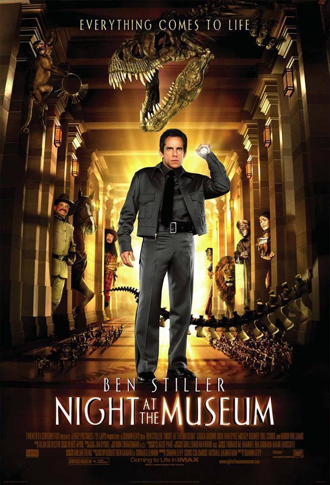 Ночь в музее / Night at the Museum (2006) отзывы. Рецензии. Новости кино. Актеры фильма Ночь в музее. Отзывы о фильме Ночь в музее