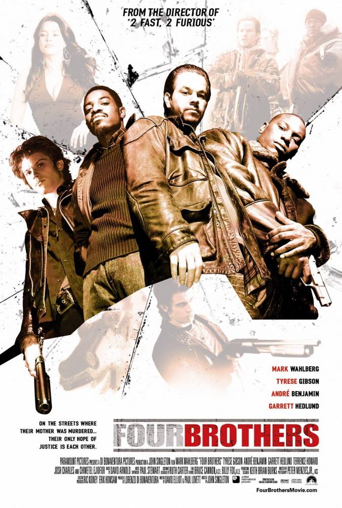 Кровь за кровь / Four Brothers (2005) отзывы. Рецензии. Новости кино. Актеры фильма Кровь за кровь. Отзывы о фильме Кровь за кровь