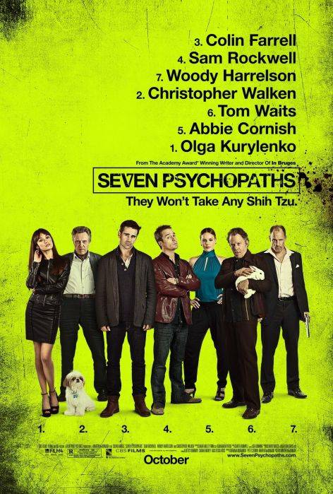 Семь психопатов: постер N38153