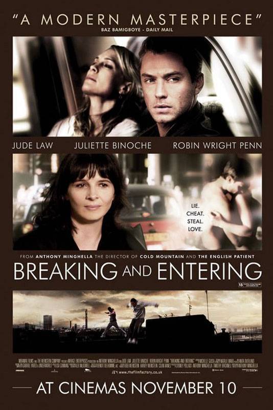 Вторжение / Breaking and Entering (2006) отзывы. Рецензии. Новости кино. Актеры фильма Вторжение. Отзывы о фильме Вторжение